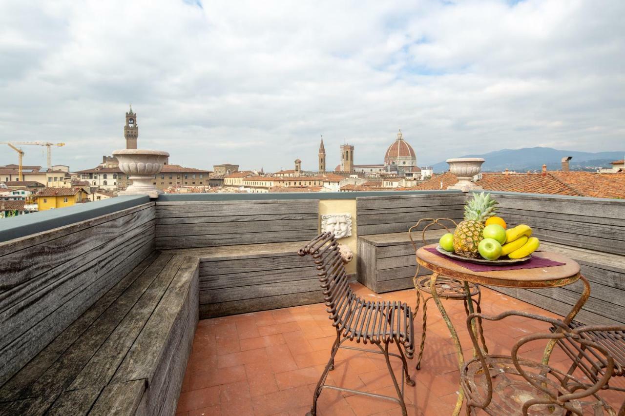 Apartamento Luxury Panoramic Terrace Florencia Exterior foto