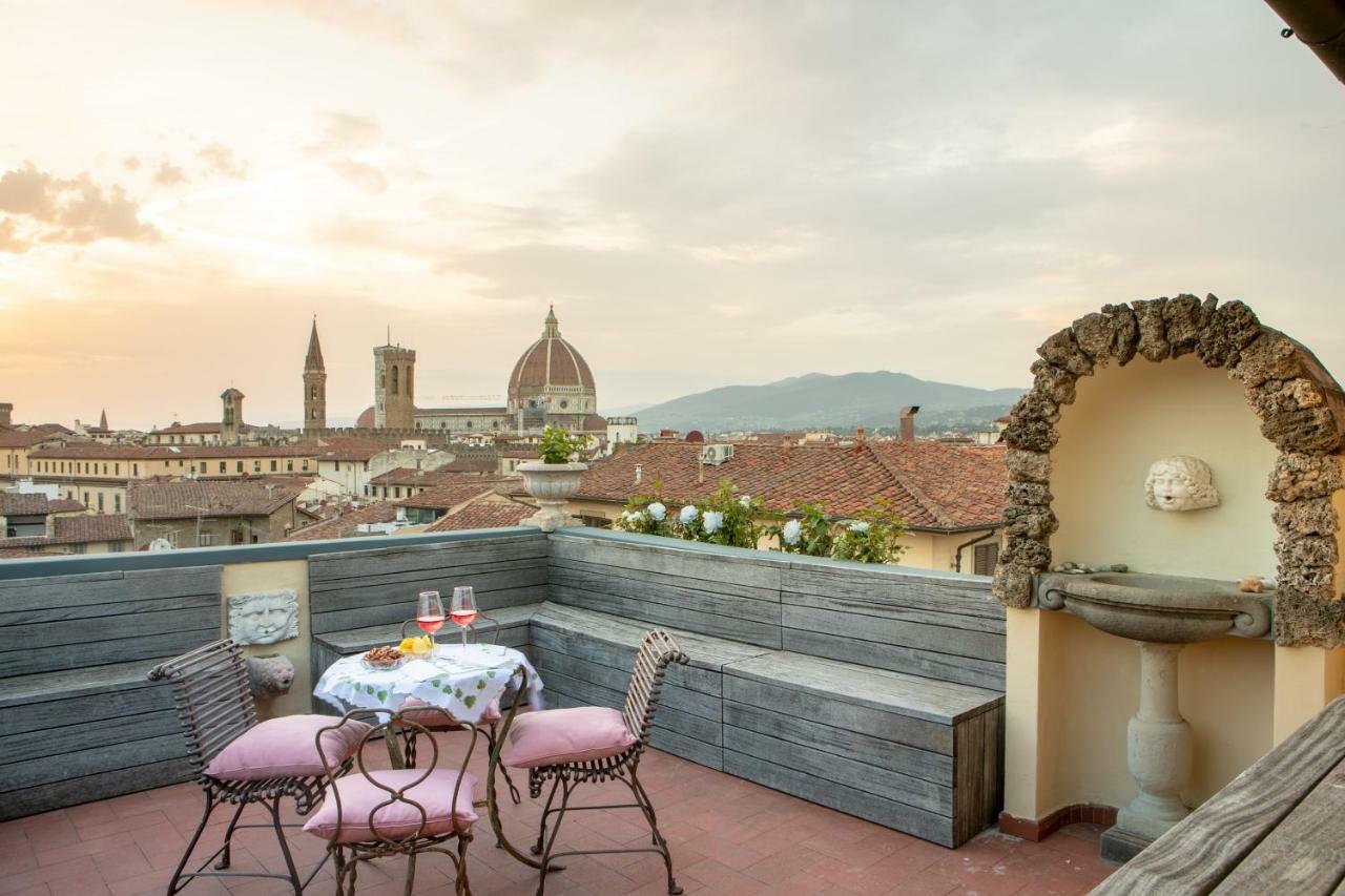 Apartamento Luxury Panoramic Terrace Florencia Exterior foto